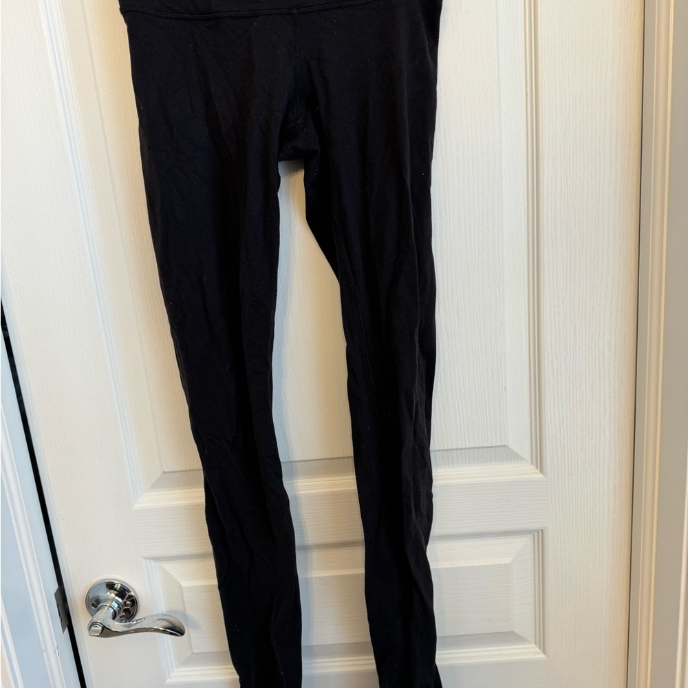 Black High-Waisted Leggings